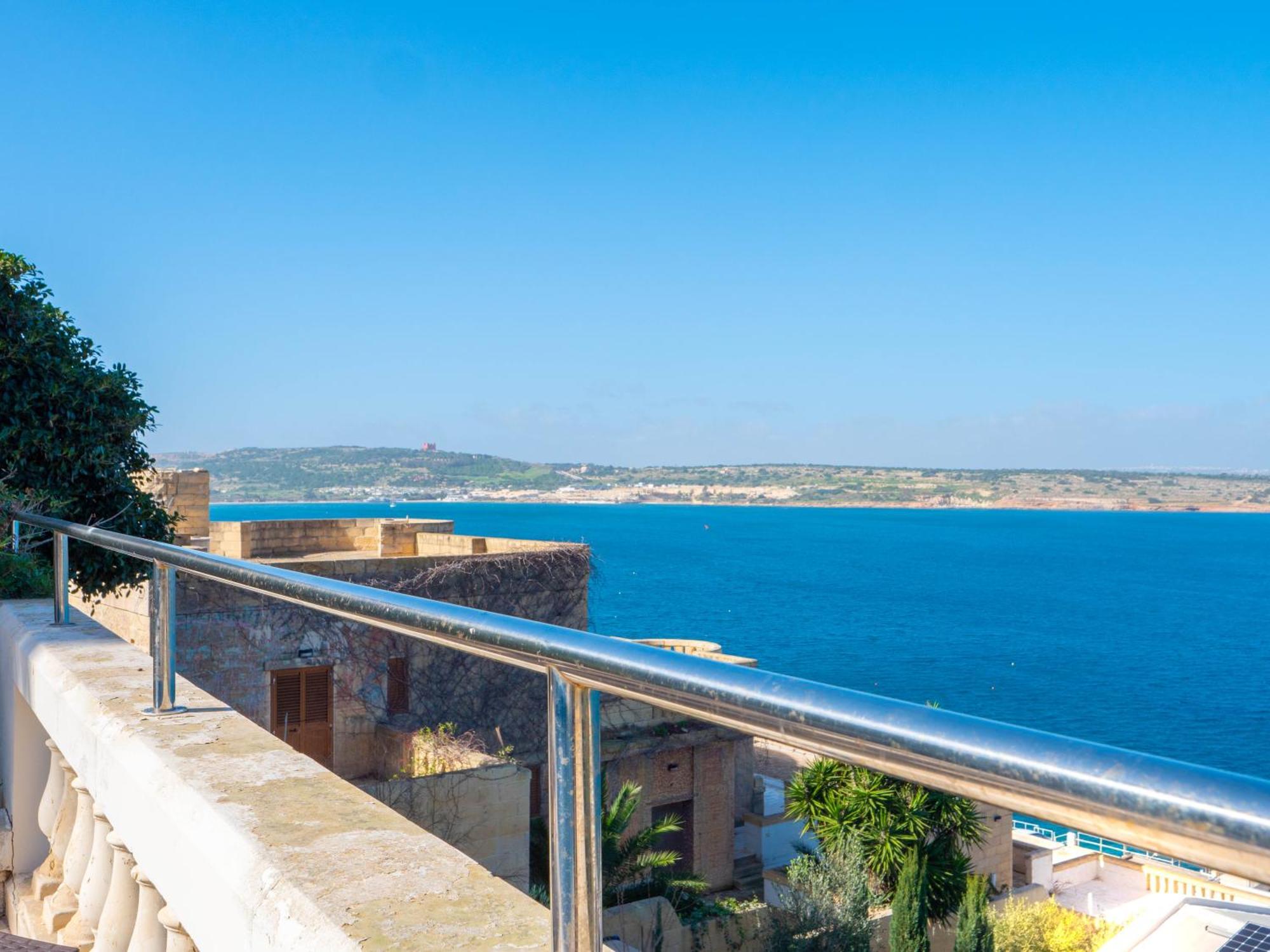 Villa Palma - Sunset Sea Views With Pool, Jacuzzi, Sauna And Games Room Mellieħa Exterior foto